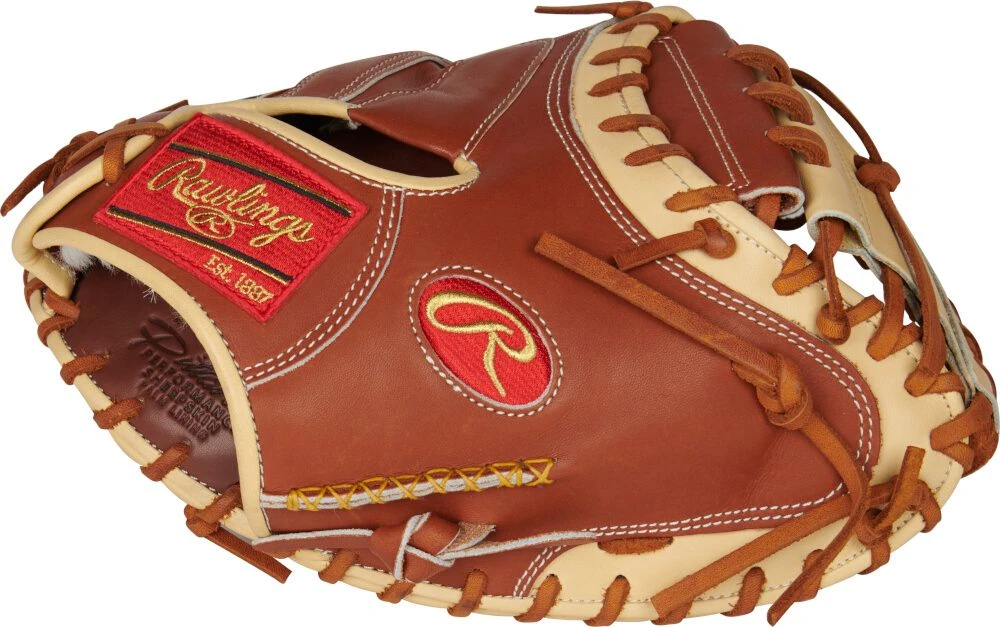 33 Inch Rawlings Pro Preferred Adult Baseball Catchers Mitt PROSCM33BRC 6 33 Inch Rawlings Pro Preferred Adult Baseball Catchers Mitt PROSCM33BRC - Image 4