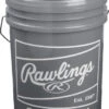 Rawlings R100-UP Ultimate Practice Combo R100-UP1BUCK24 Raised Seam High School Practice Baseball W/ Bucket -Rawlings Mizu Store rawlings r100 up ultimate practice combo r100 up1buck24 raised seam high school practice baseball w bucket 5