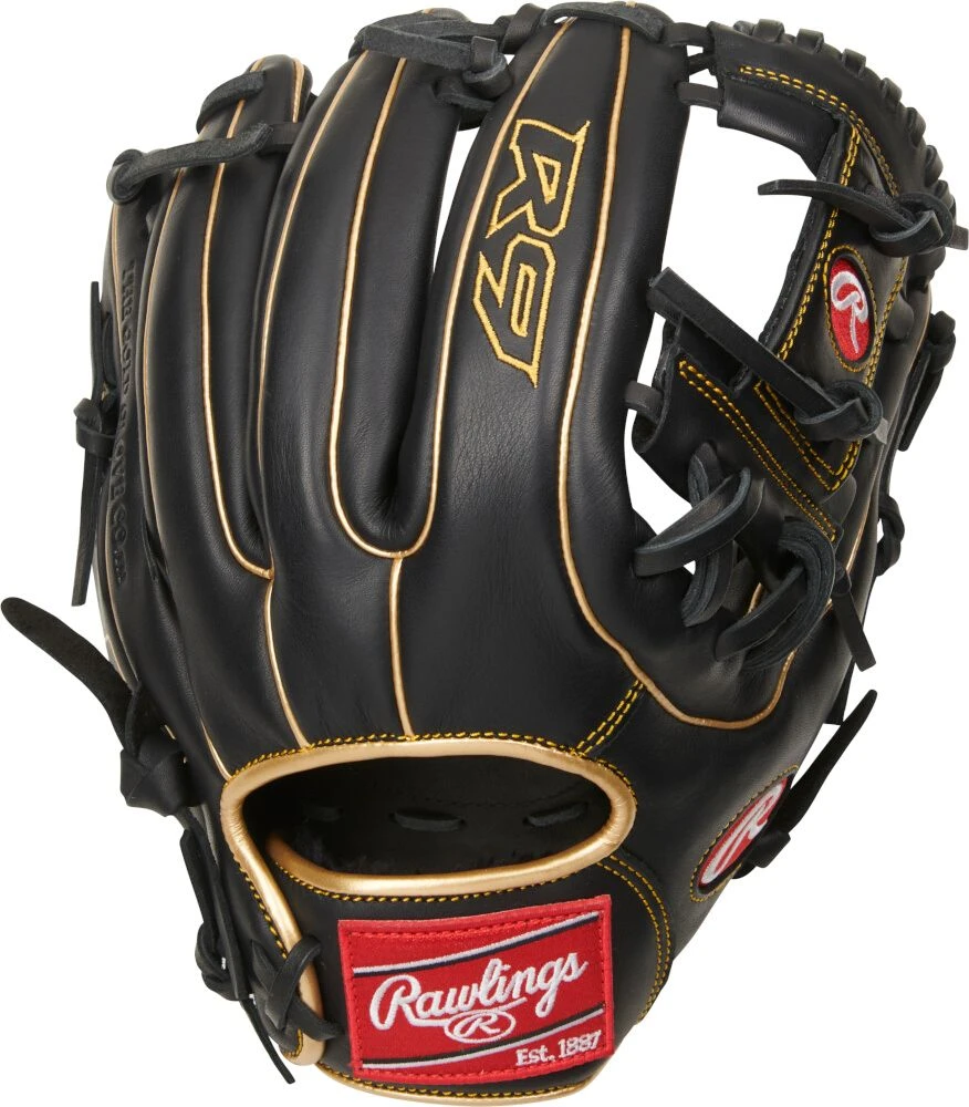 11.5 Inch Rawlings R9 Adult Infield Baseball Glove R9314-2BG 3 11.5 Inch Rawlings R9 Adult Infield Baseball Glove R9314-2BG