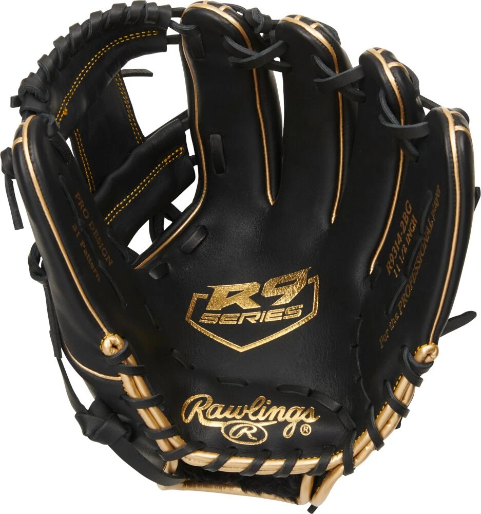 11.5 Inch Rawlings R9 Adult Infield Baseball Glove R9314-2BG 4 11.5 Inch Rawlings R9 Adult Infield Baseball Glove R9314-2BG - Image 2