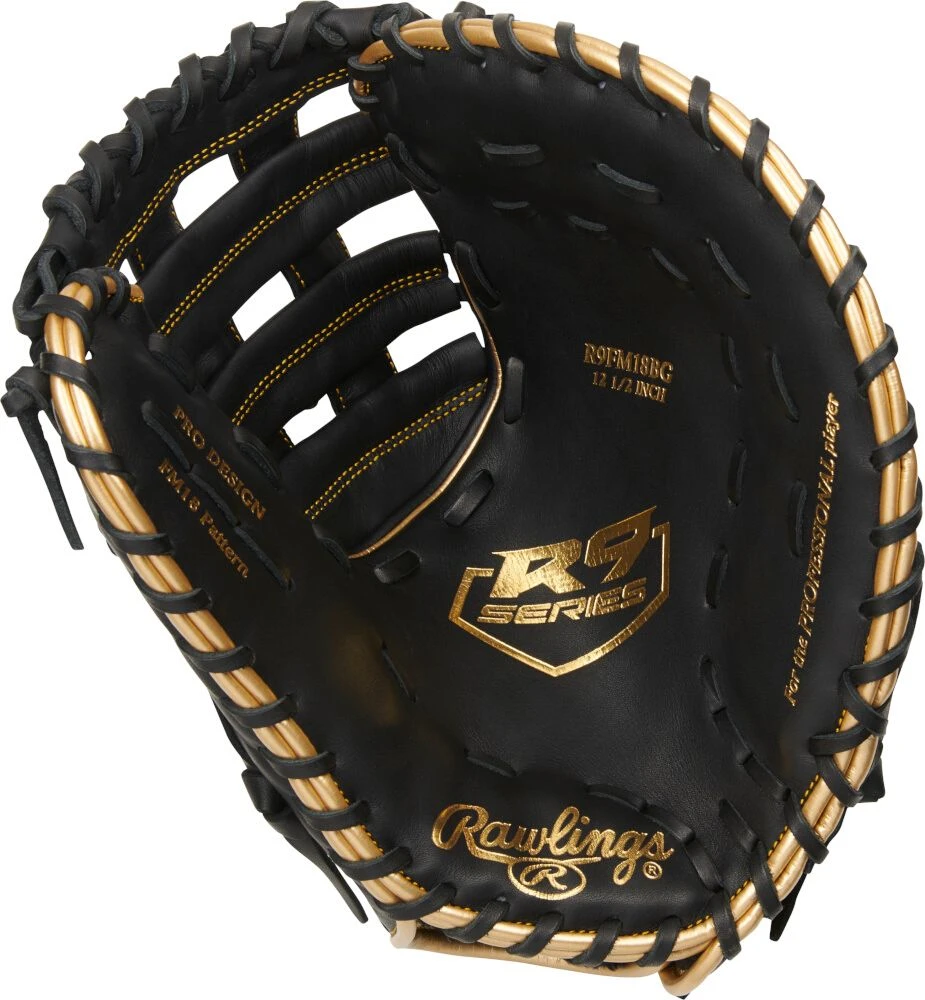 12.5 Inch Rawlings R9 Adult Baseball Firstbase Mitt R9FM18BG 4 12.5 Inch Rawlings R9 Adult Baseball Firstbase Mitt R9FM18BG - Image 2