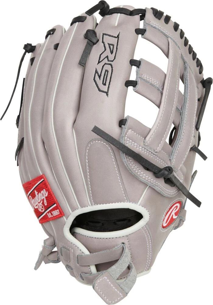 12 Inch Rawlings R9 Contour Fit Girl's Fastpitch Softball Glove R9SB120U-6GW 3 12 Inch Rawlings R9 Contour Fit Girl's Fastpitch Softball Glove R9SB120U-6GW