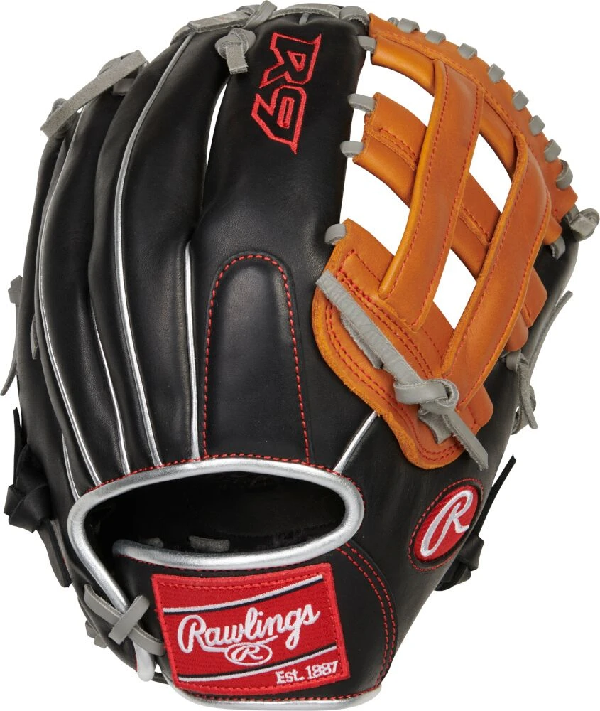 12 Inch Rawlings R9 Contour Youth Baseball Glove R9120U-6BT 3 12 Inch Rawlings R9 Contour Youth Baseball Glove R9120U-6BT