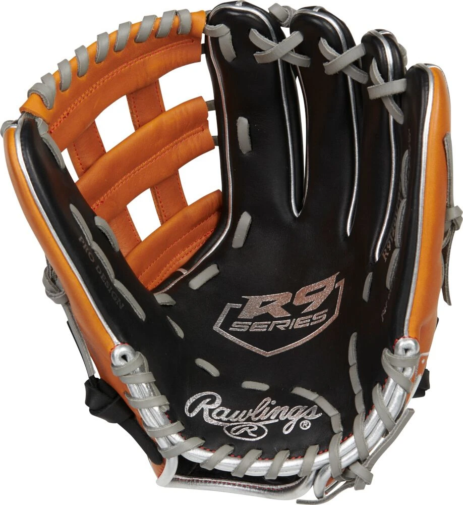 12 Inch Rawlings R9 Contour Youth Baseball Glove R9120U-6BT 4 12 Inch Rawlings R9 Contour Youth Baseball Glove R9120U-6BT - Image 2