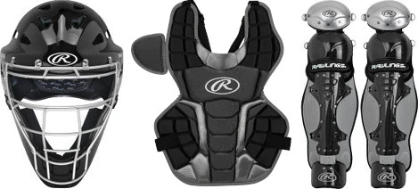 Rawlings Renegade 2.0 RCSNY Youth Baseball Catchers Gear Set 3 Rawlings Renegade 2.0 RCSNY Youth Baseball Catchers Gear Set