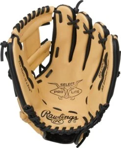 11.5 Inch Rawlings Select Pro Lite Youth Pro Taper Baseball Glove SPL150CB -Rawlings Mizu Store rawlings select pro lite 115 inch youth pro taper baseball glove spl150cb 12