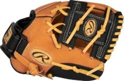 10 Inch Rawlings Sure Catch Youth Pro Taper Baseball Glove SC100TBI -Rawlings Mizu Store rawlings sure catch 10 inch youth pro taper baseball glove sc100tbi 14