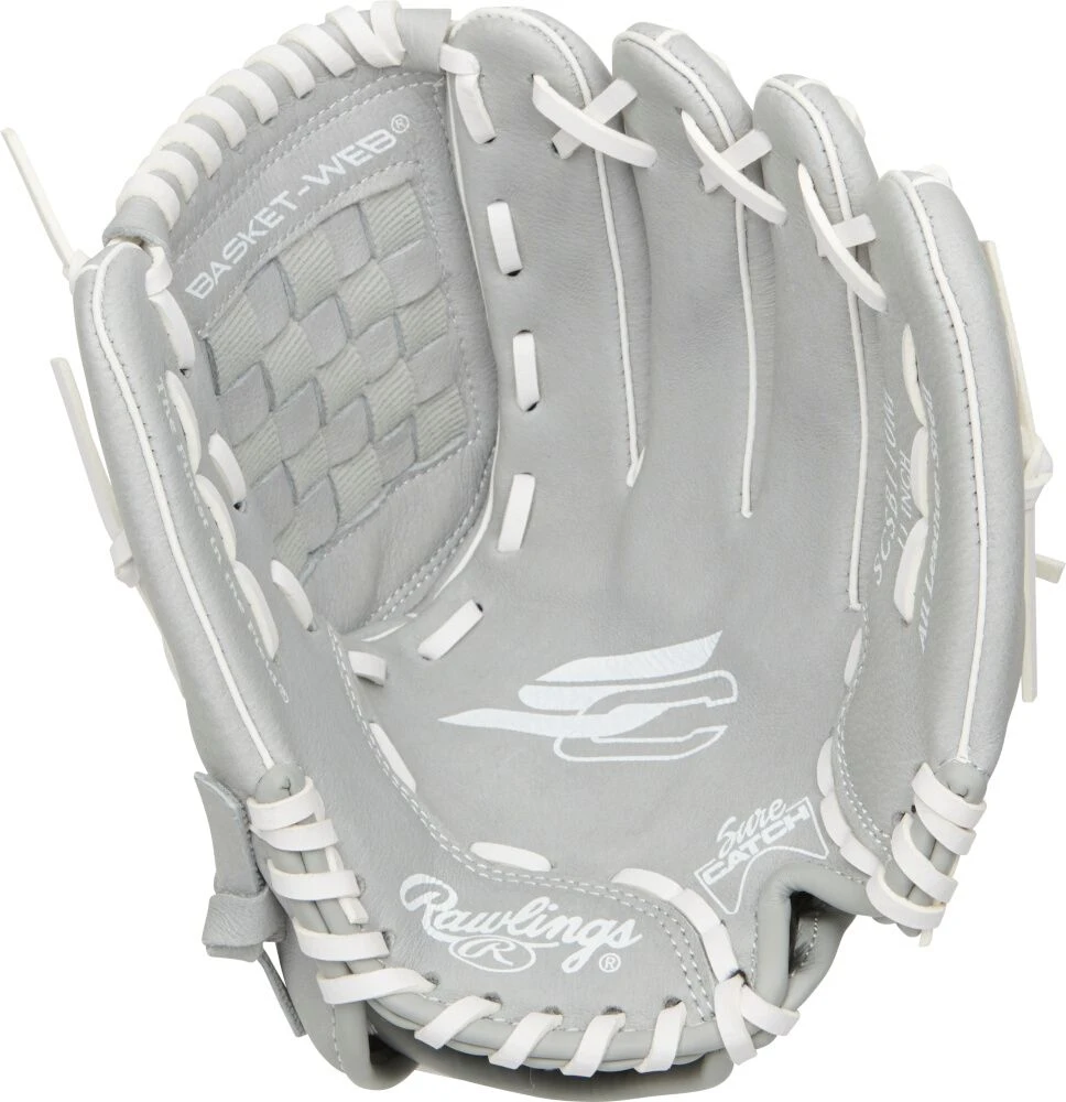 11 Inch Rawlings Sure Catch Girl's Fastpitch Softball Glove SCSB110M 4 11 Inch Rawlings Sure Catch Girl's Fastpitch Softball Glove SCSB110M - Image 2