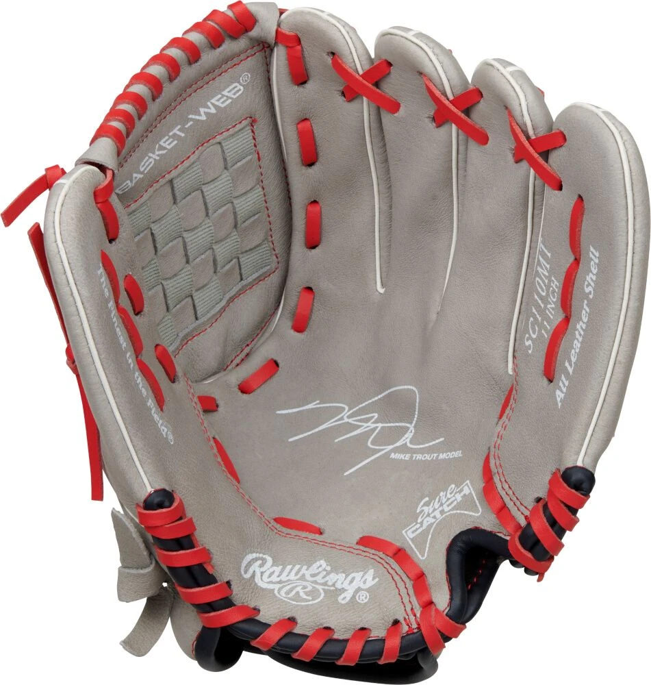 11 Inch Rawlings Sure Catch Youth Pro Taper Baseball Glove SC110MT 4 11 Inch Rawlings Sure Catch Youth Pro Taper Baseball Glove SC110MT - Image 2
