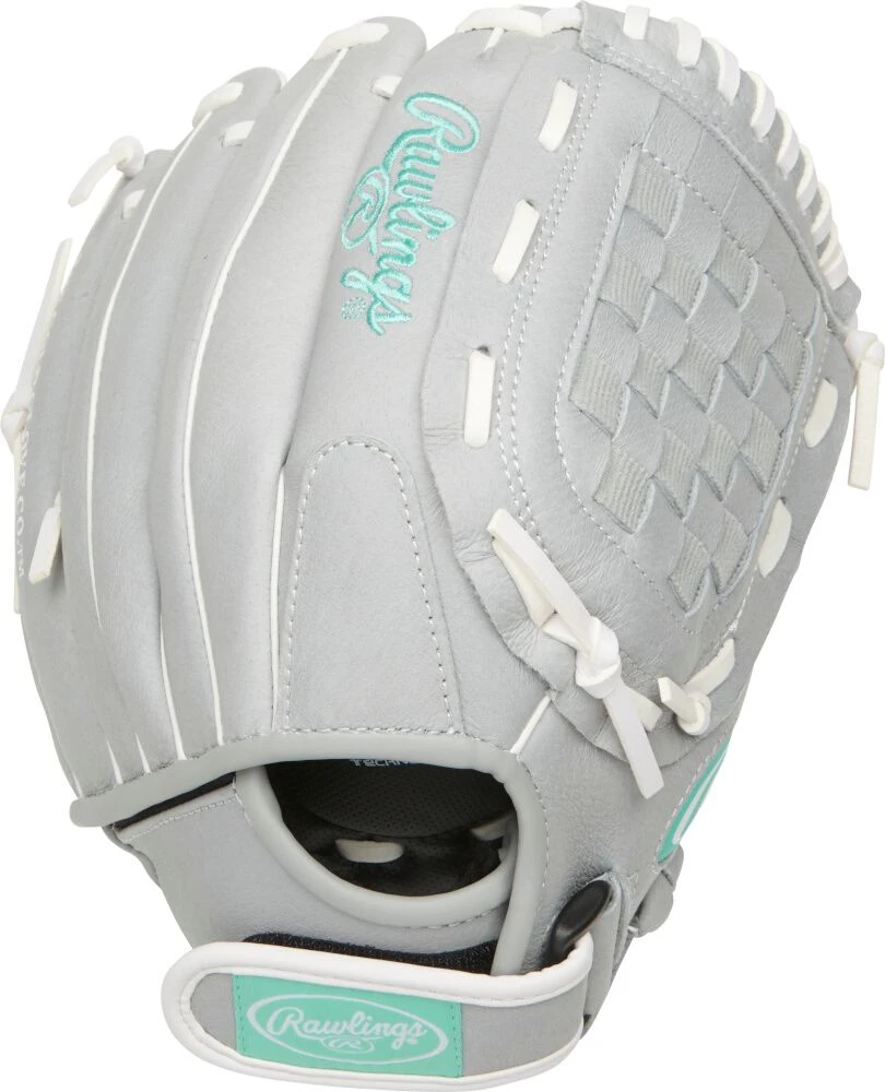11.5 Inch Rawlings Sure Catch Girl's Fastpitch Softball Glove SCSB115M 3 11.5 Inch Rawlings Sure Catch Girl's Fastpitch Softball Glove SCSB115M