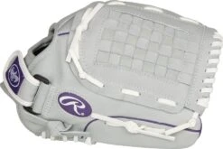 12.5 Inch Rawlings Sure Catch Girl's Fastpitch Softball Glove SCSB125PU -Rawlings Mizu Store rawlings sure catch 125 inch girls fastpitch softball glove scsb125pu 11