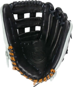 Under Armour Genuine Pro 2.0 12.75 Inch Black/White/Caramel Adult Outfield Baseball Glove UAFGGP2-1275H -Rawlings Mizu Store under armour genuine pro 2 0 12 75 inch black white caramel adult outfield baseball glove uafggp2 1275h 9
