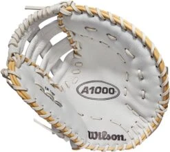 12.5 Inch Wilson A1000 Women's Fastpitch Softball Firstbase Mitt WBW100430125 -Rawlings Mizu Store wilson a1000 125 inch womens fastpitch softball firstbase mitt wbw100430125 8