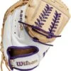 34 Inch Wilson A2000 Aubree Munro Game Model Fastpitch Softball Catcher Mitt WBW10101834