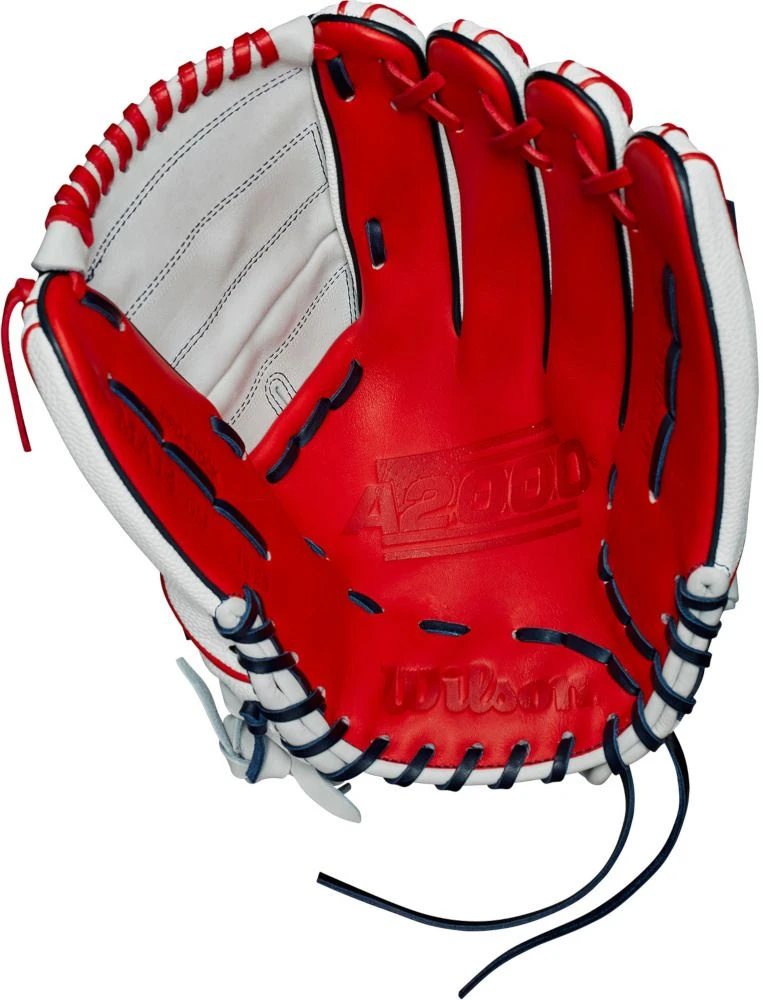 12.25 Inch Wilson A2000 Monica Abbott Game Model Women's Fastpitch Pitcher Softball Glove WBW1002421225 4 12.25 Inch Wilson A2000 Monica Abbott Game Model Women's Fastpitch Pitcher Softball Glove WBW1002421225 - Image 2
