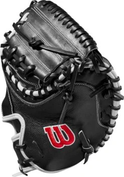 33.5 Inch Wilson A2000 SuperSkin Adult Baseball Catcher Mitt WBW100401335 -Rawlings Mizu Store wilson a2000 superskin 335 inch adult baseball catcher mitt wbw100401335 11