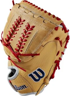 34 Inch Wilson A2000 SuperSkin Aubree Monroe Game Model Women's Fastpitch Softball Catcher Mitt WBW10024434 -Rawlings Mizu Store wilson a2000 superskin aubree monroe game model 34 inch womens fastpitch softball catcher mitt wbw10 13