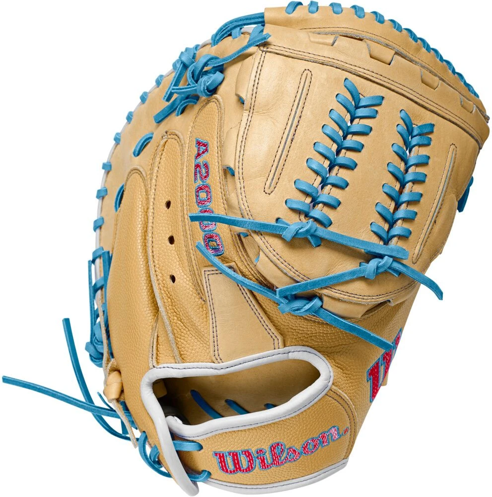 34 Inch Wilson A2000 SuperSkin Aubree Munro Game Model Women's Fastpitch Softball Catcher Mitt WBW10043634 3 34 Inch Wilson A2000 SuperSkin Aubree Munro Game Model Women's Fastpitch Softball Catcher Mitt WBW10043634