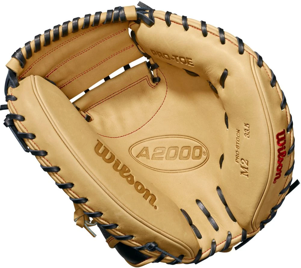 33.5 Inch Wilson A2000 SuperSkin M2 Adult Baseball Catcher Mitt WBW100117335 4 33.5 Inch Wilson A2000 SuperSkin M2 Adult Baseball Catcher Mitt WBW100117335 - Image 2