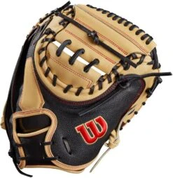 33.5 Inch Wilson A2000 SuperSkin M2 Adult Baseball Catcher Mitt WBW100117335 8 33.5 Inch Wilson A2000 SuperSkin M2 Adult Baseball Catcher Mitt WBW100117335 -Rawlings Mizu Store wilson a2000 superskin m2 335 inch adult baseball catcher mitt wbw100117335 13