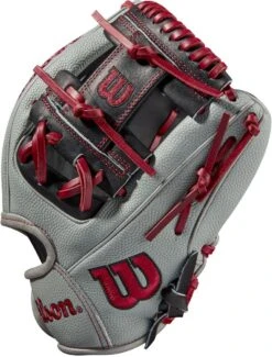 11.5 Inch Wilson A2000 SuperSkin Pedroia Fit DP15 Adult Infield Baseball Glove WBW100109115 -Rawlings Mizu Store wilson a2000 superskin pedroia fit dp15 115 inch adult infield baseball glove wbw100109115 13