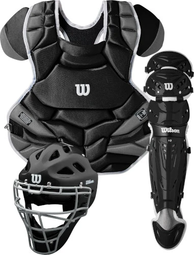 Wilson C1K Protection WTA4604 Intermediate Baseball Catcher's Gear Set 3 Wilson C1K Protection WTA4604 Intermediate Baseball Catcher's Gear Set