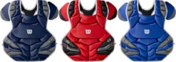Wilson C1K Protection WTA4606 Intermediate Baseball Catchers Chest Protector -Rawlings Mizu Store wilson c1k protection wta4606 intermediate baseball catchers chest protector 11