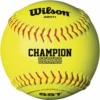 Wilson Champion Series WTA9011BSST High School 12 Inch Softball - NFHS Approved -Rawlings Mizu Store wilson champion series wta9011bsst high school 12 inch softball nfhs approved 5