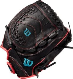 11 Inch Wilson Flash Girl's Fastpitch Softball Glove WBW10040611 -Rawlings Mizu Store wilson flash 11 inch girls fastpitch softball glove wbw10040611 11