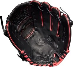 11.5 Inch Wilson Flash Girl's Fastpitch Softball Glove WBW100415115 -Rawlings Mizu Store wilson flash 115 inch girls fastpitch softball glove wbw100415115 10