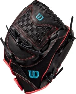 11.5 Inch Wilson Flash Girl's Fastpitch Softball Glove WBW100415115 -Rawlings Mizu Store wilson flash 115 inch girls fastpitch softball glove wbw100415115 11