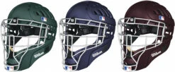 Wilson Shock FX 2.0 WTA5500 Adult Baseball Catcher's Helmet -Rawlings Mizu Store wilson shock fx 2 0 wta5500 adult baseball catcher s helmet 18